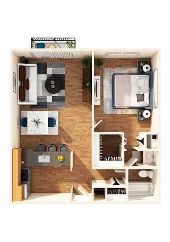 Floor plan The Dove