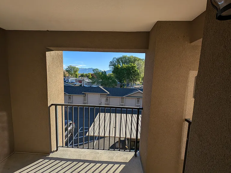 East balcony