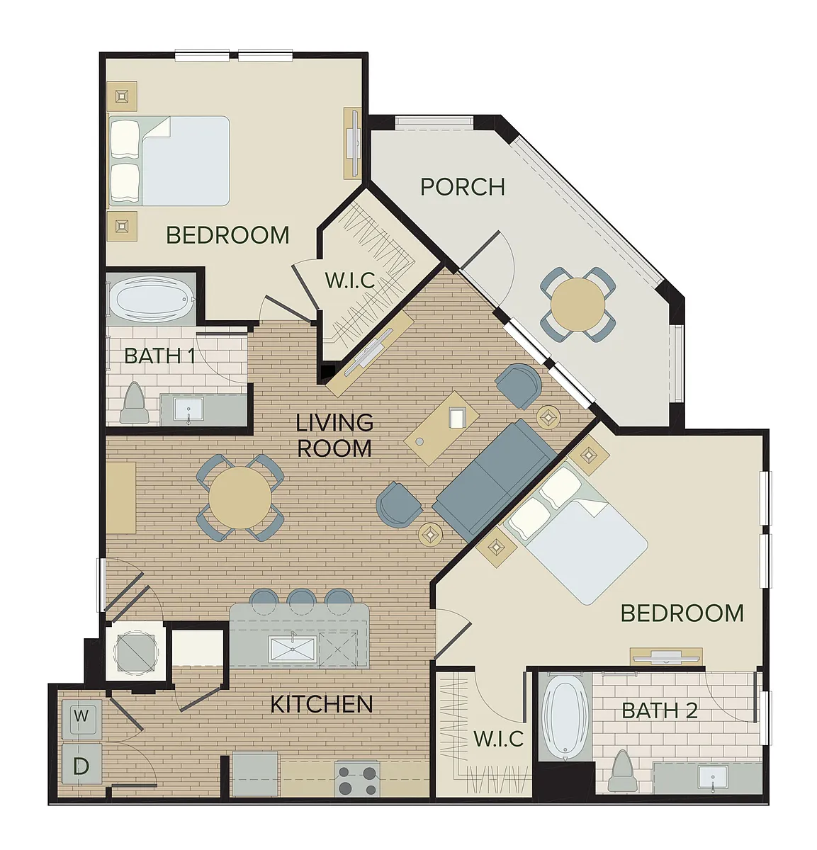 Floor plan B2-Osprey