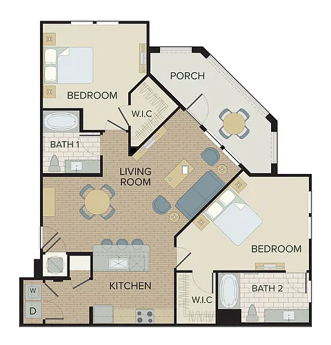 Floor plan B2-Osprey