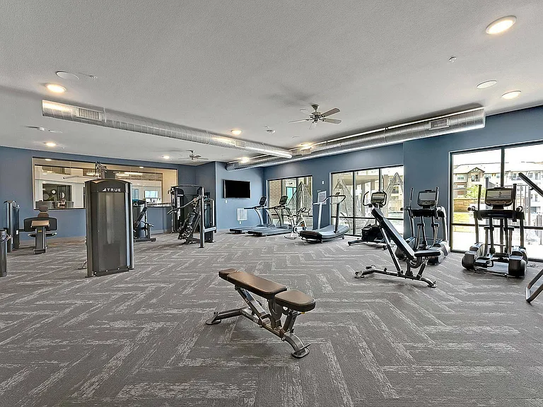 All the space and equipment you need to train right at home.
