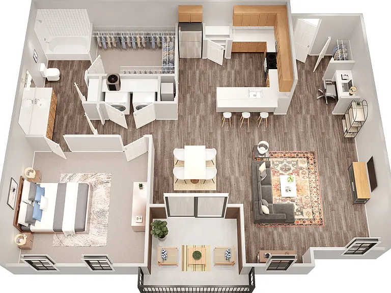 West End at City Center Apartment Homes — Photo 44