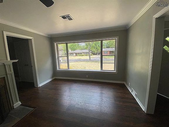 Living Room with Large Picture Window.
