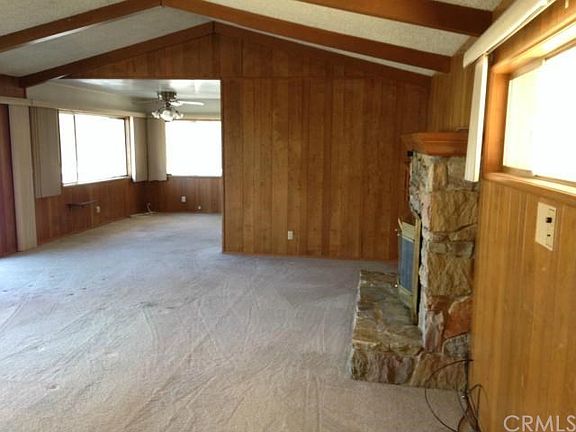 Living room and dining area