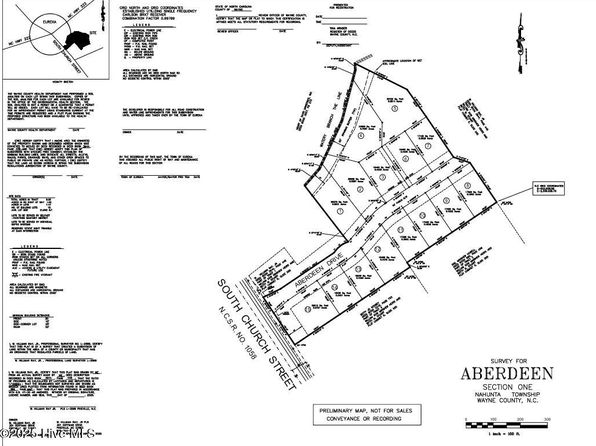 Lots 1- 15 S Church St., Eureka, NC 27830