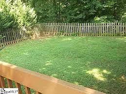 Spacious Fenced Backyard
