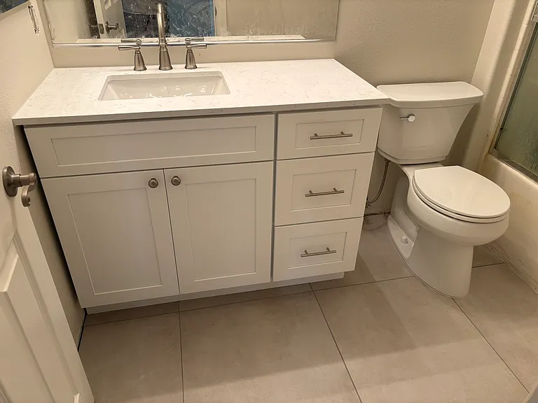 Main floor bathroom