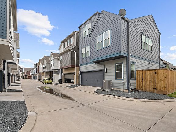 Back of house, garage