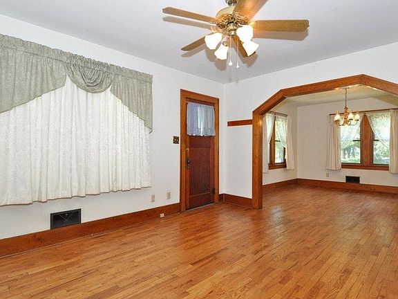 living room and dining room