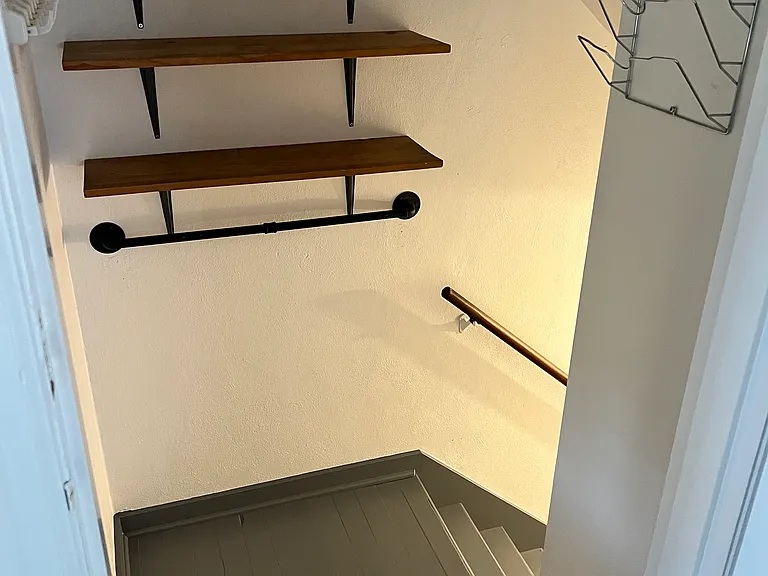 Stairs to basement