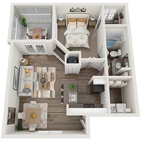 Floor plan Morocco Classic