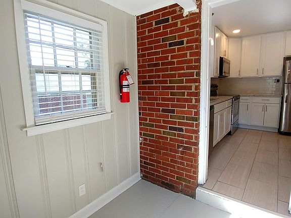 Cute mudroom entry from back deck