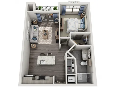 Floor plan A1