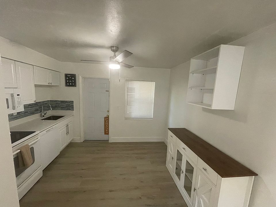 Renovated kitchen. Quartz counter top.