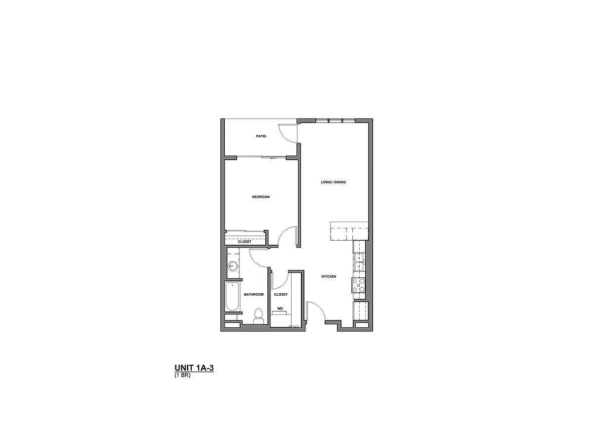 Floor plan 1A3