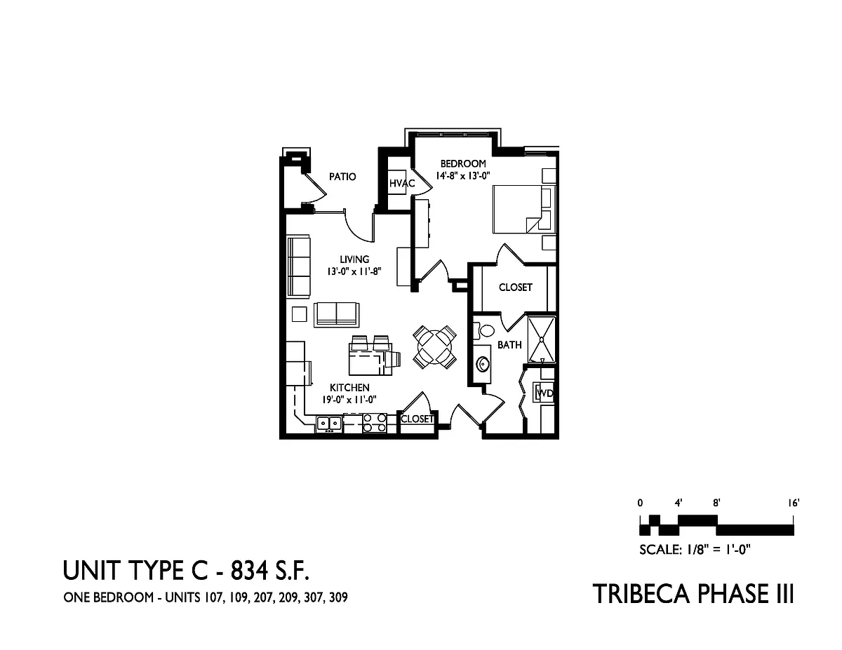 Floor plan Phase 3 - C