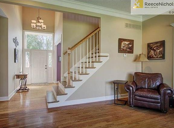 Hardwood floors throughout entire home.