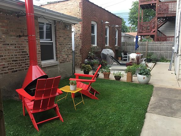 Back yard fire pit
