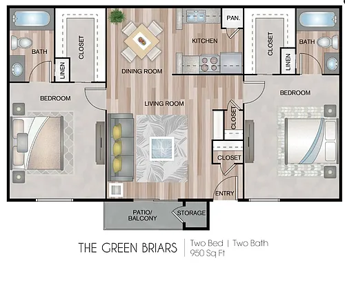 Floor plan B - Greenbriars