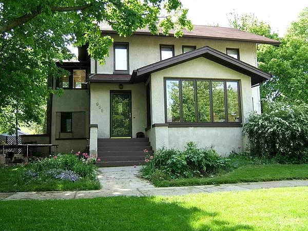 front of house.
