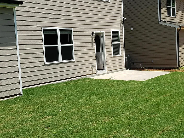 flat backyard