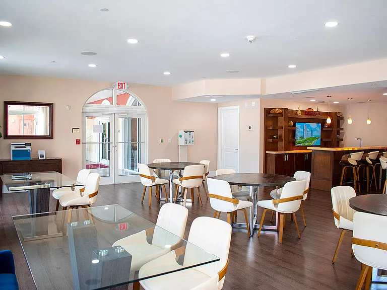 Club House Seating & Bar