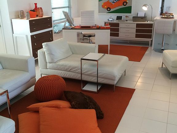 Living Room authentic mid century furniture