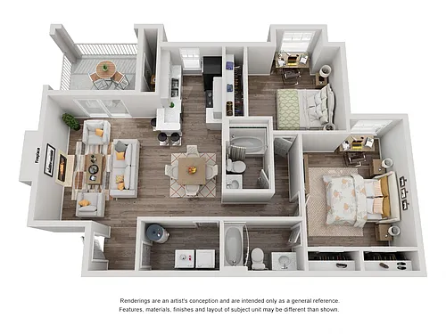 Floor plan The Bermuda