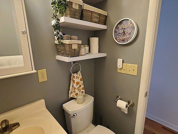 Bathroom furnished