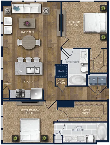 Floor plan B2