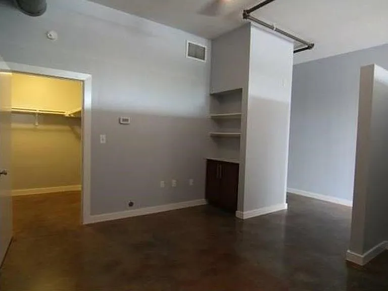 Bedroom view of walk-in closet