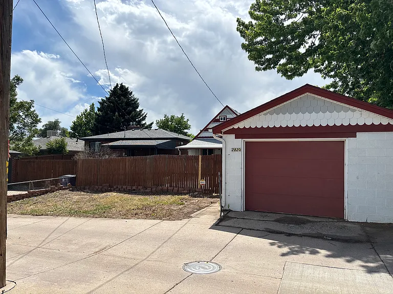 Garage and extra off street parking space from alley