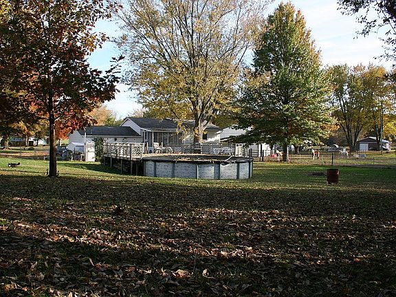 Back yard view