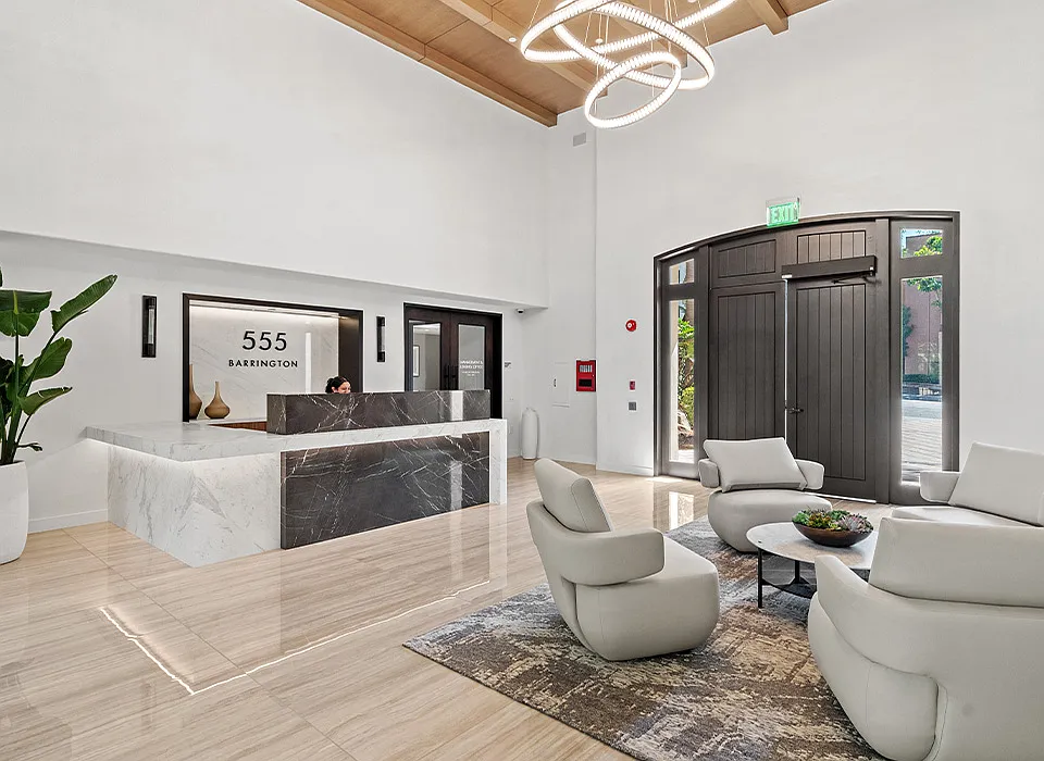 New remodeled lobby