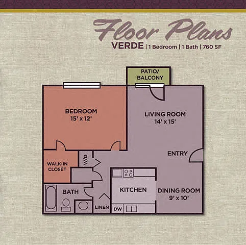 Floor plan Verde (1.10A)