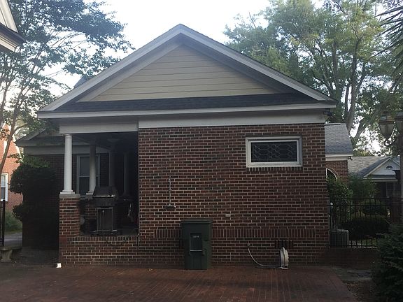 Rear of Home/Natural Gas connection for grill