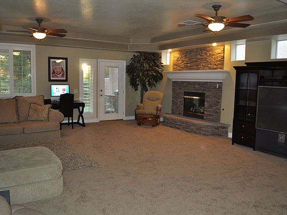 Great Room with gas fireplace