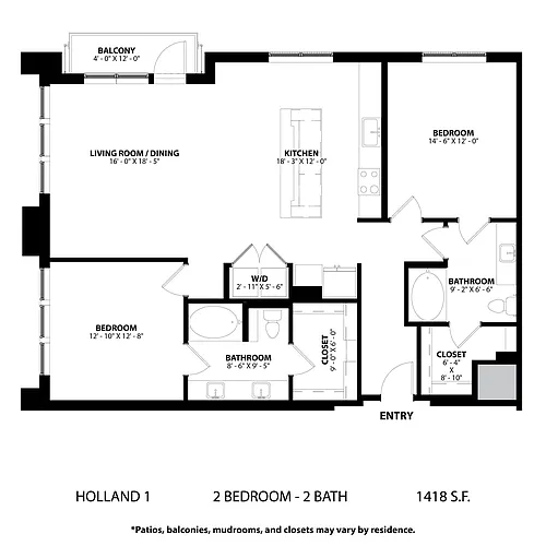 Floor plan Holland