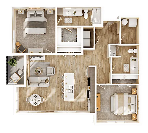 Floor plan Vellum