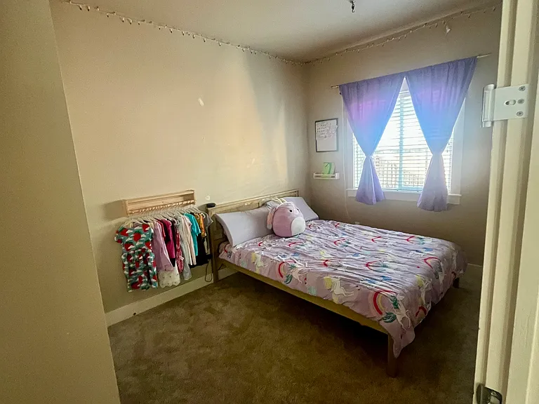 Spacious 2nd bedroom.