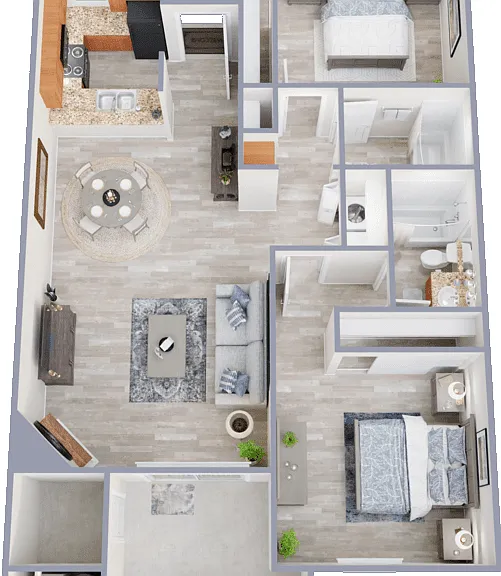 The Courtney Floorplan Diagram