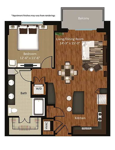 Floor plan A16-R
