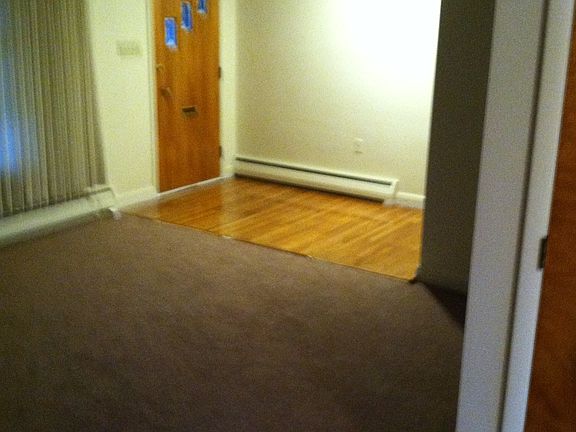 Inside front door.