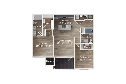 Floor plan Champion