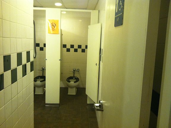 Public restrooms