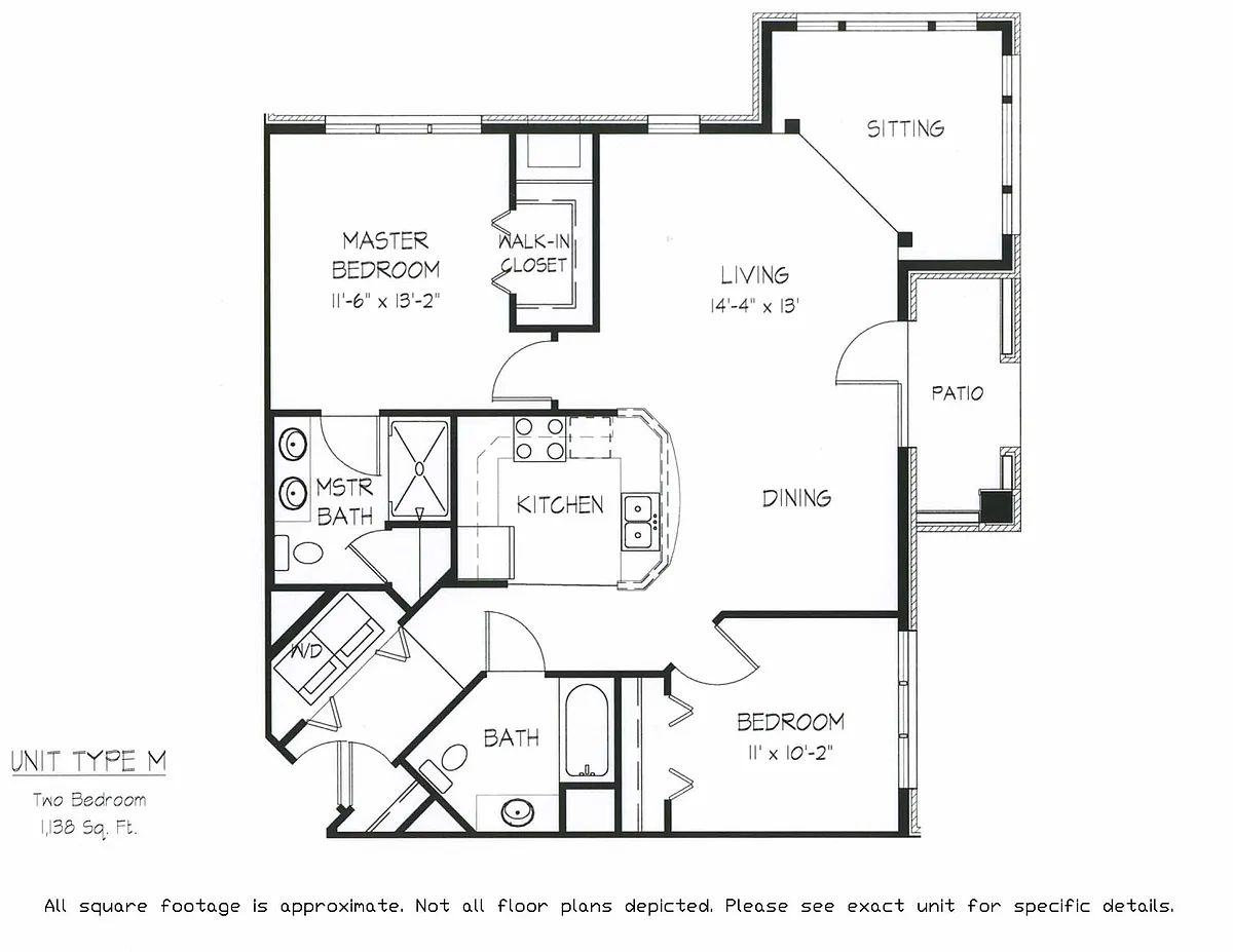 Floor plan M
