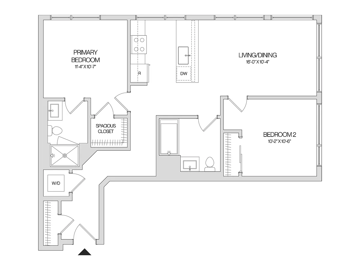 Floor plan B3