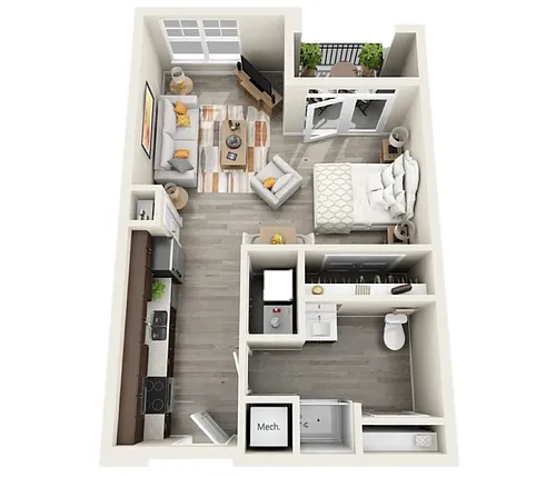Floor plan Zeller