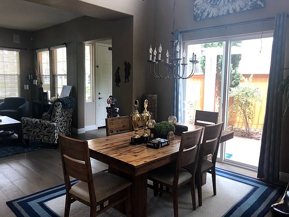 Dining and side outdoor area