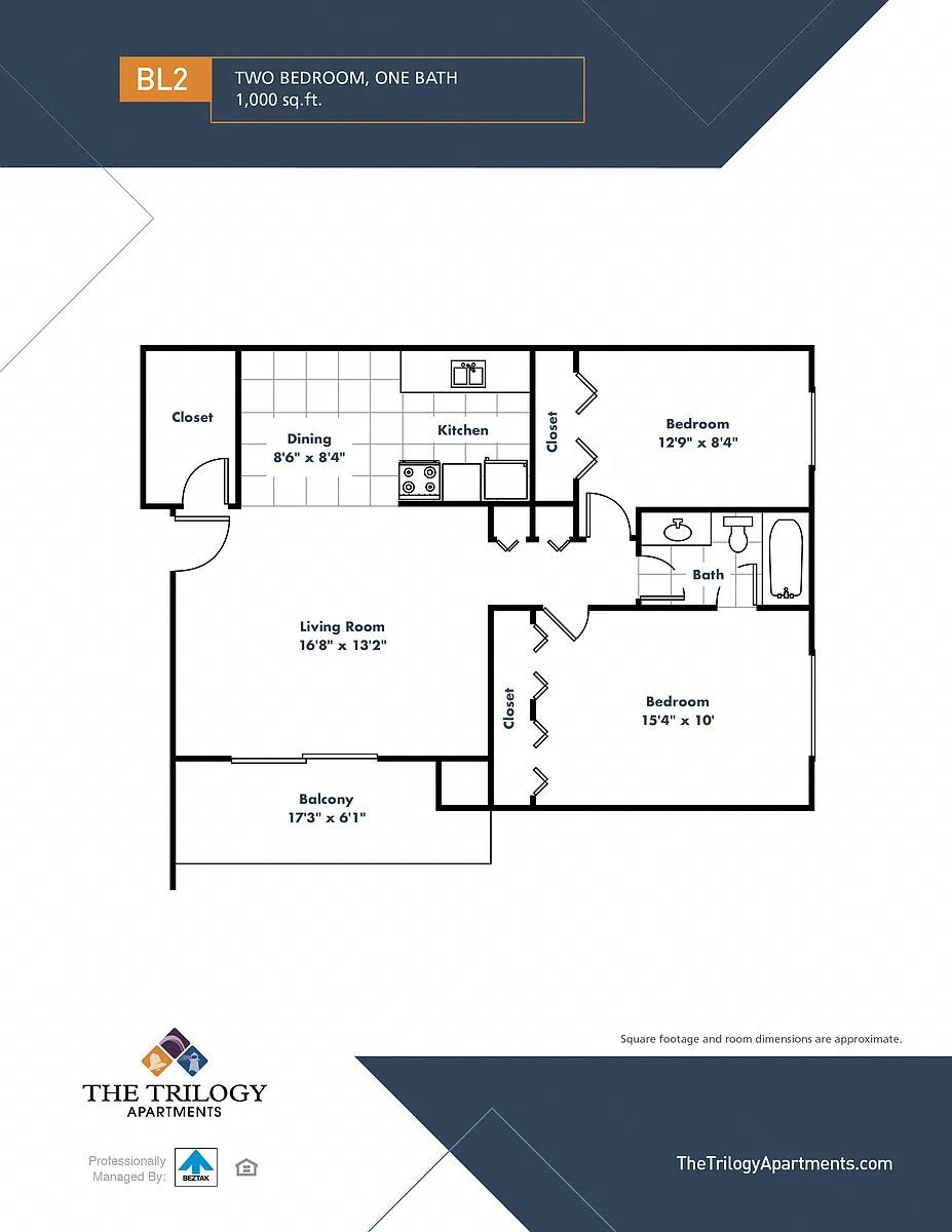 Floor plan B2